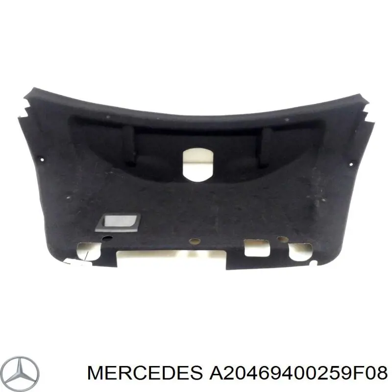 Revestimento (cobrimento) de tampa de porta-malas (de 3ª/5ª porta traseira) Mercedes A20469400259F08 preço, a partir de 199,23 USD
