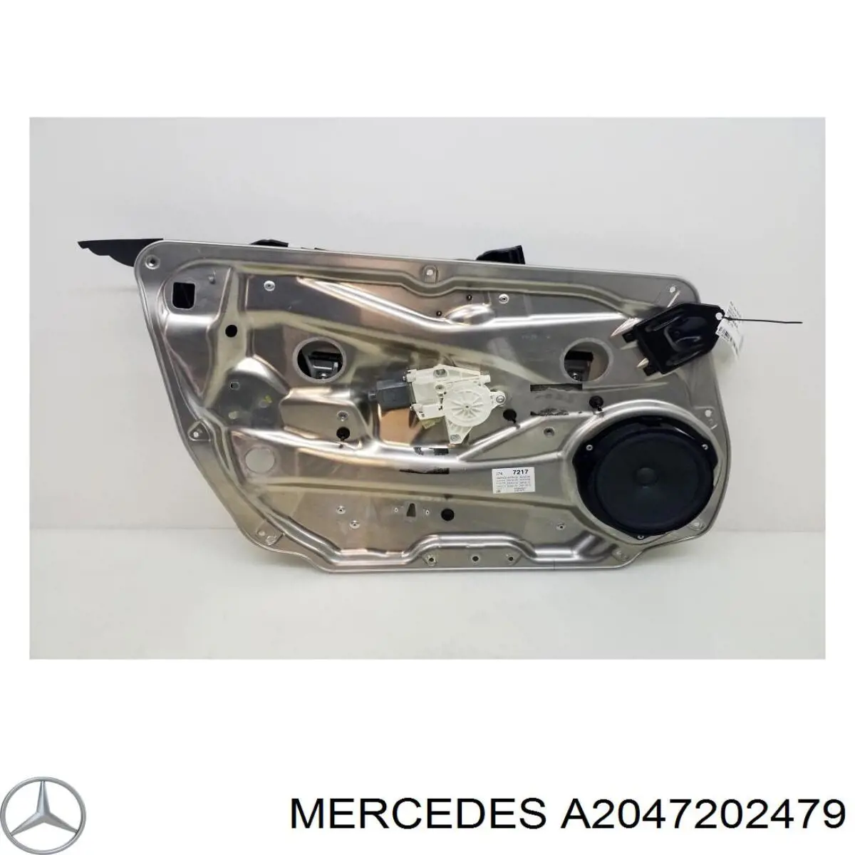 A2047202479 Mercedes Mecanismo de acionamento de vidro da porta dianteira esquerda