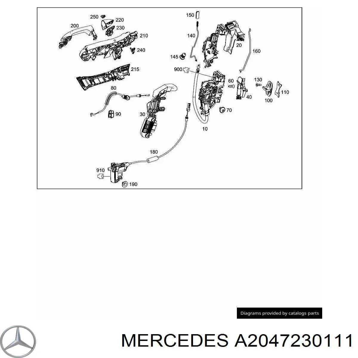 Compre A2047230111 Mercedes 
