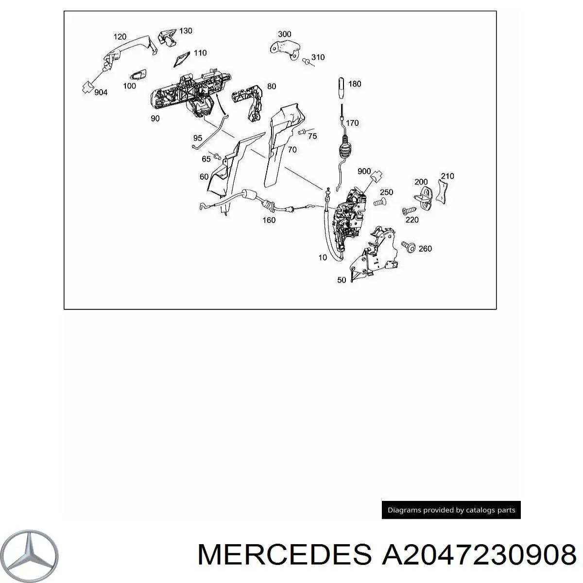  Mercedes A2047230908 preço, a partir de 27,75 USD