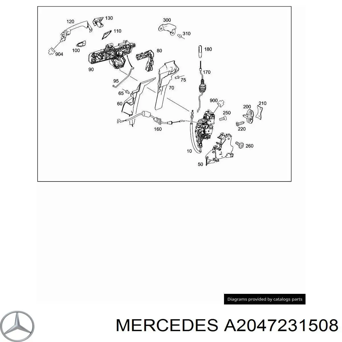  Mercedes A2047231508 preço, a partir de 15,73 USD