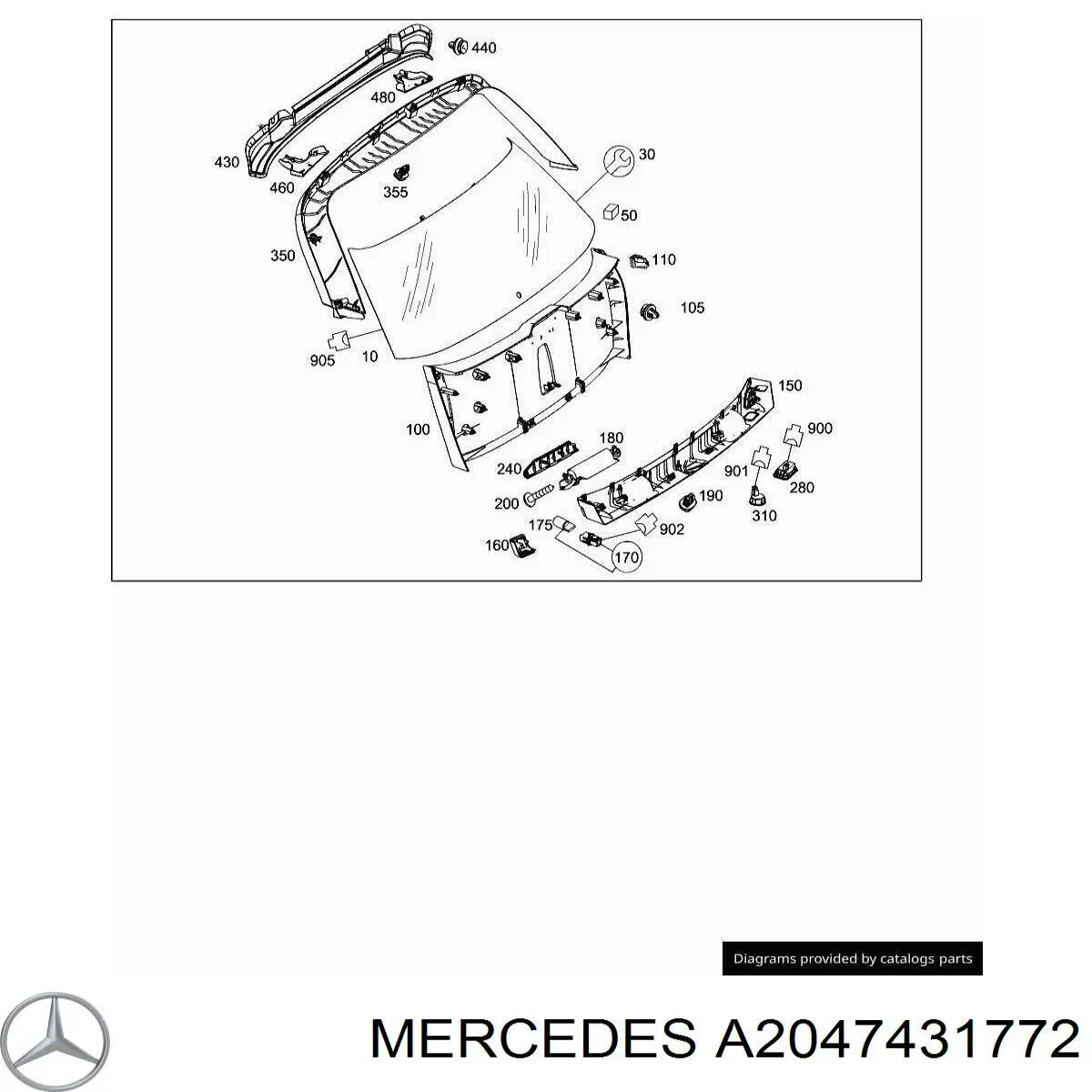 Compre A2047431772 Mercedes 