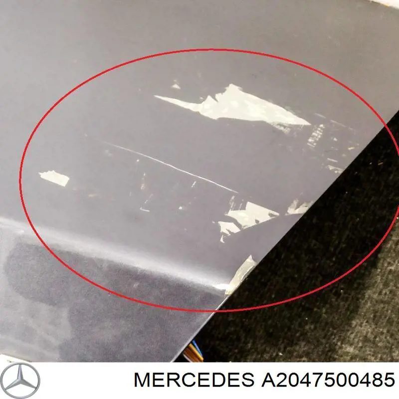 Compre A2047500485 Mercedes Fecho de tampa de porta-malas (de 3ª/5ª porta traseira)