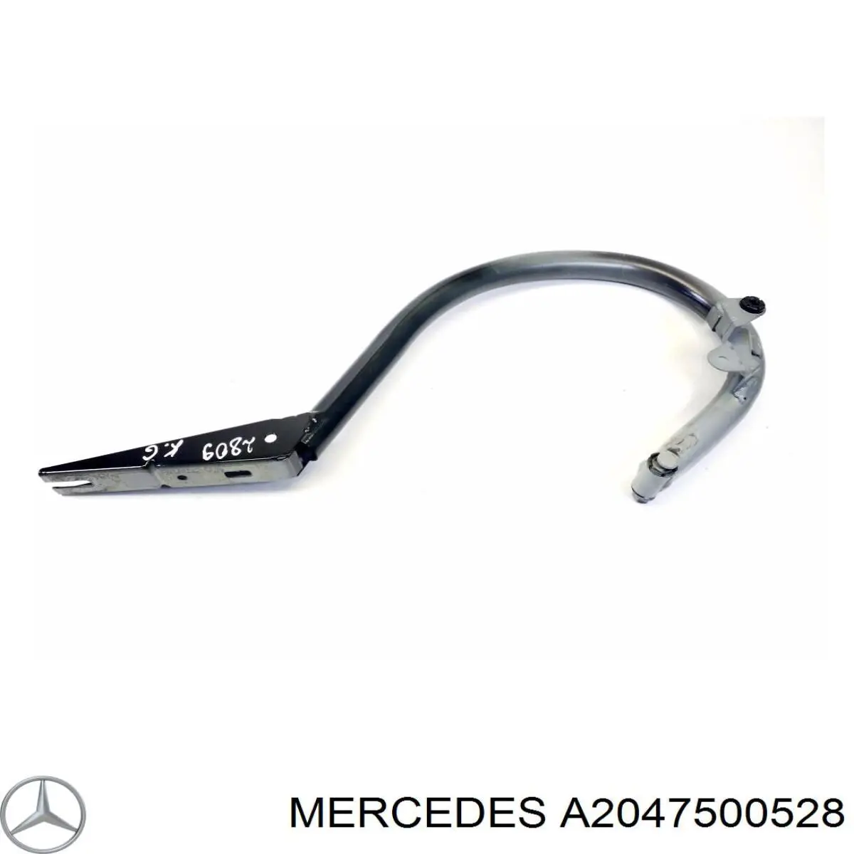A2047500528 Mercedes Gozno de tampa de porta-malas