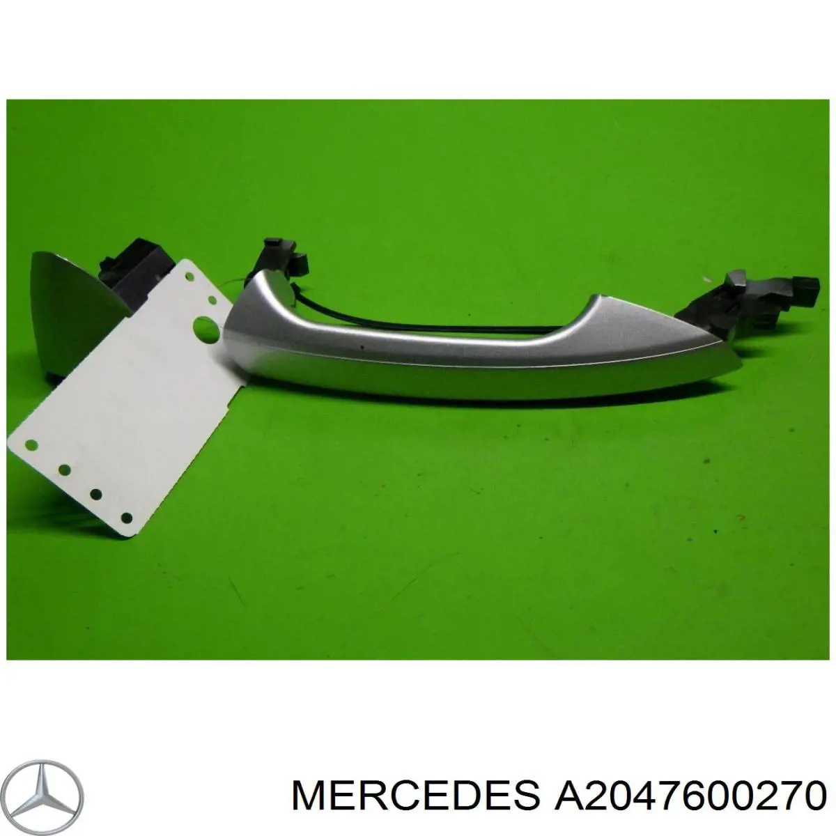 A2047600270 Mercedes Maçaneta externa dianteira/traseira da porta direita