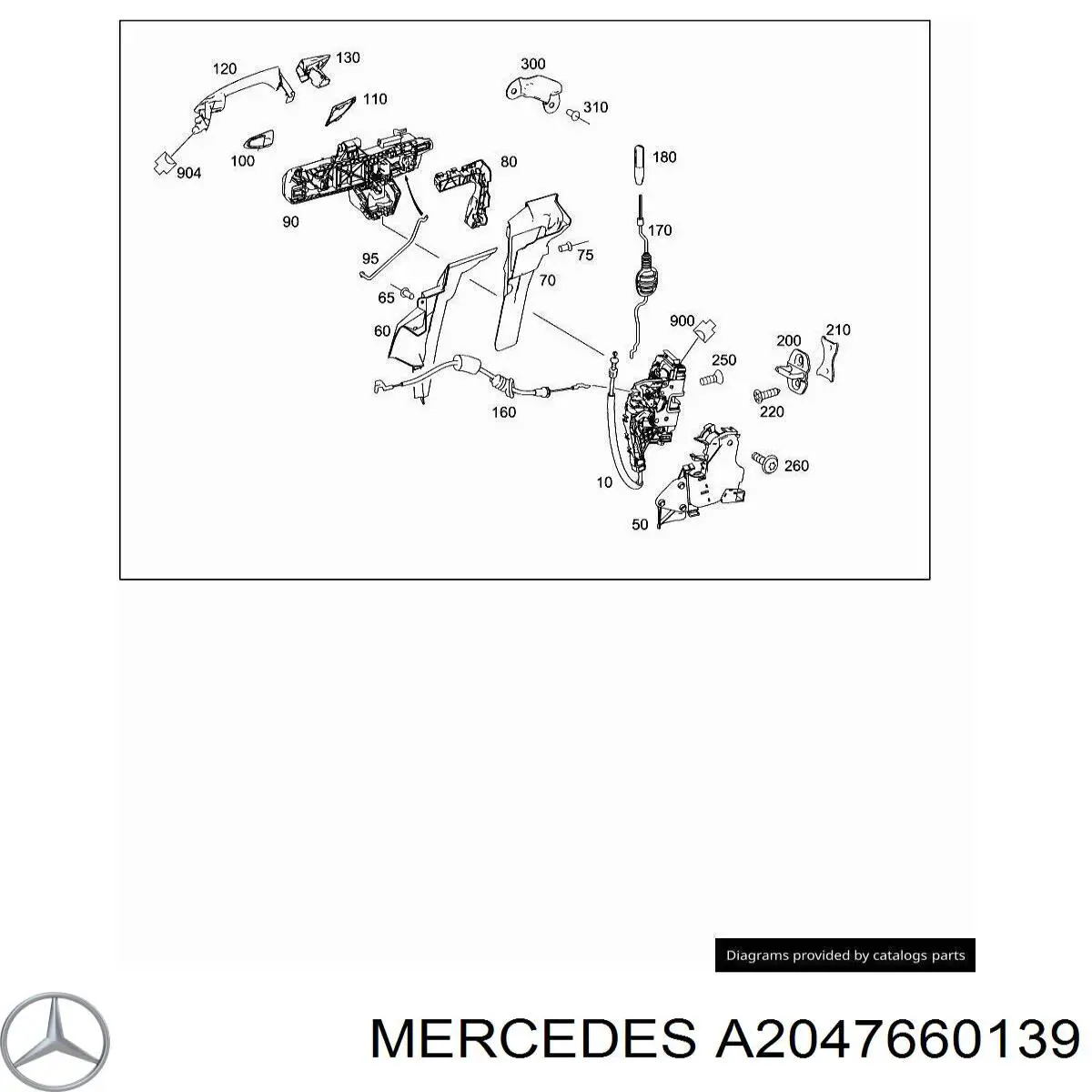 A2047660139 Mercedes 