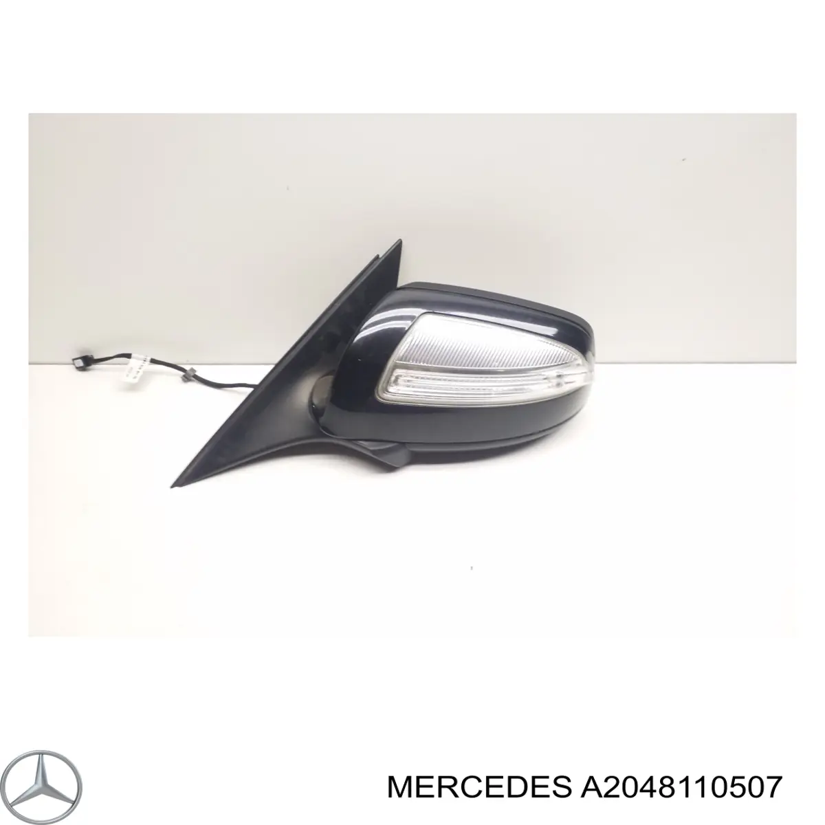 Placa sobreposta (tampa) do espelho de retrovisão esquerdo Mercedes A2048110507 preço, a partir de 57,15 USD