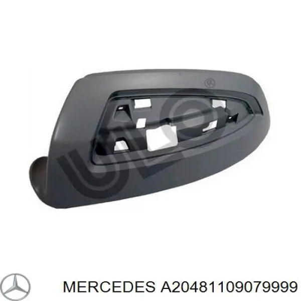 Placa sobreposta (tampa) do espelho de retrovisão esquerdo Mercedes A20481109079650 preço, a partir de 68,29 USD