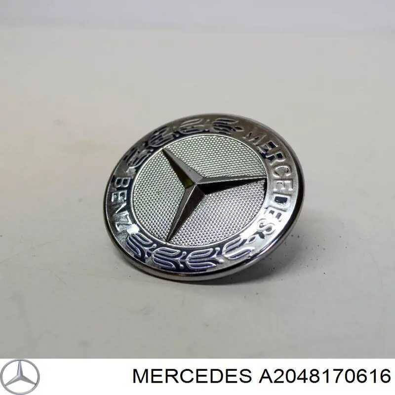 A2048170616 Mercedes Emblema da capota