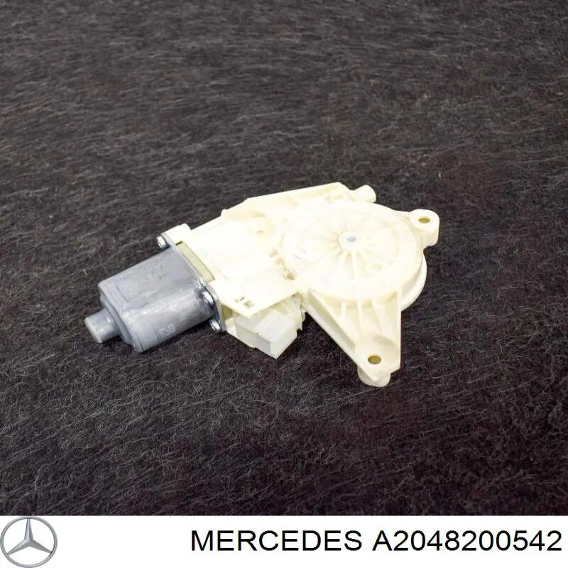 A2048200542 Mercedes Motor de acionamento de vidro da porta traseira esquerda
