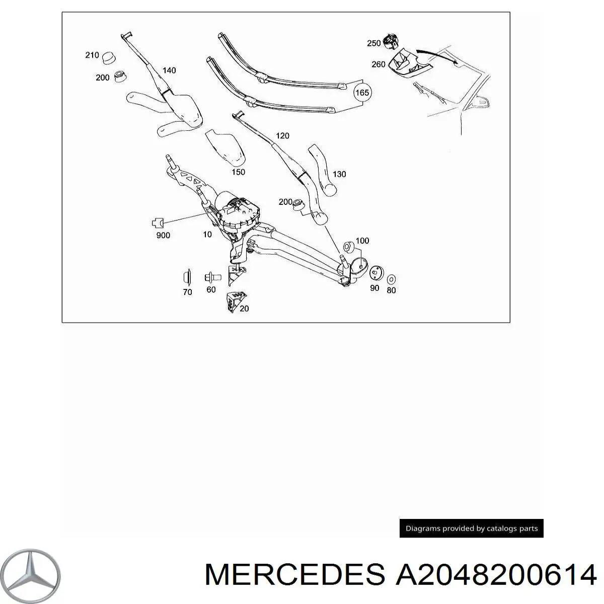 A2048200614 Mercedes 