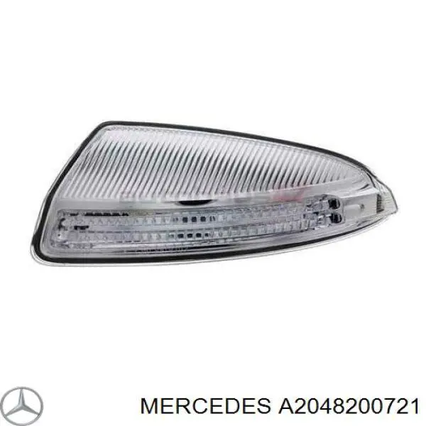 A2048200721 Mercedes Pisca-pisca de espelho esquerdo
