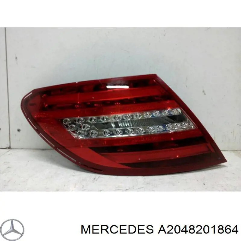 Compre A2048201864 Mercedes Lanterna traseira esquerda