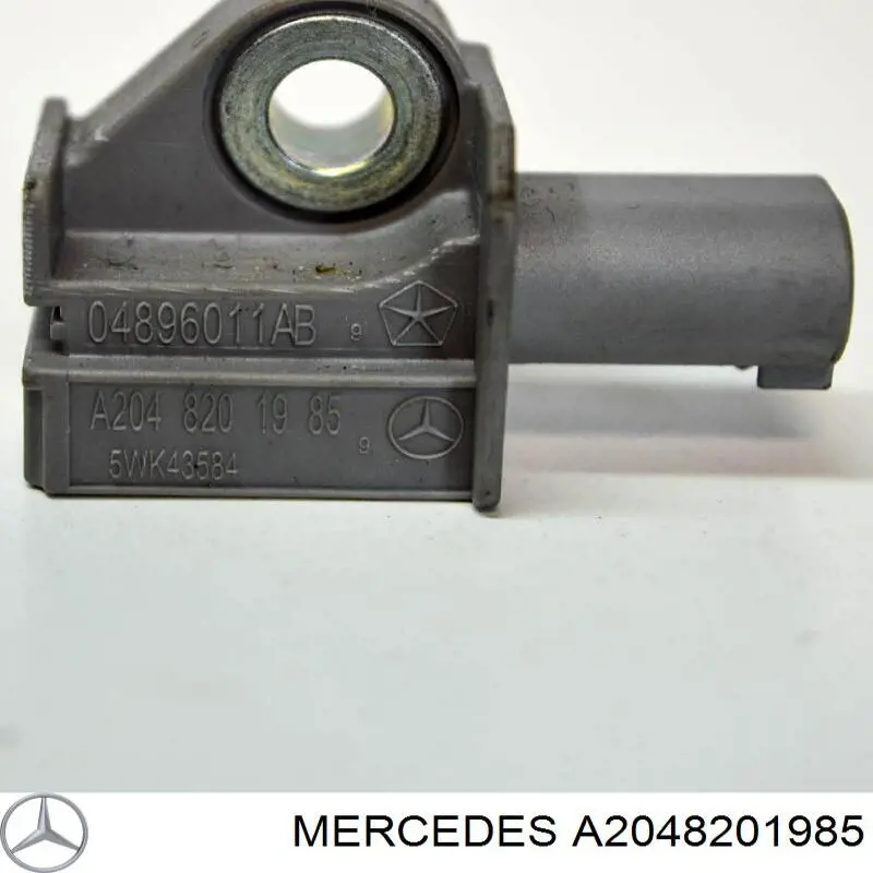 A2048201985 Mercedes Módulo processador de controlo da bolsa de ar (Centralina eletrônica AIRBAG)