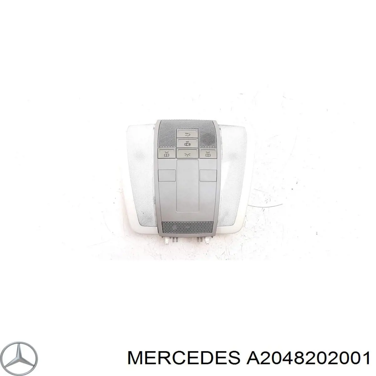 A2048202001 Mercedes Quebra-luz de iluminação de salão (de cabina)