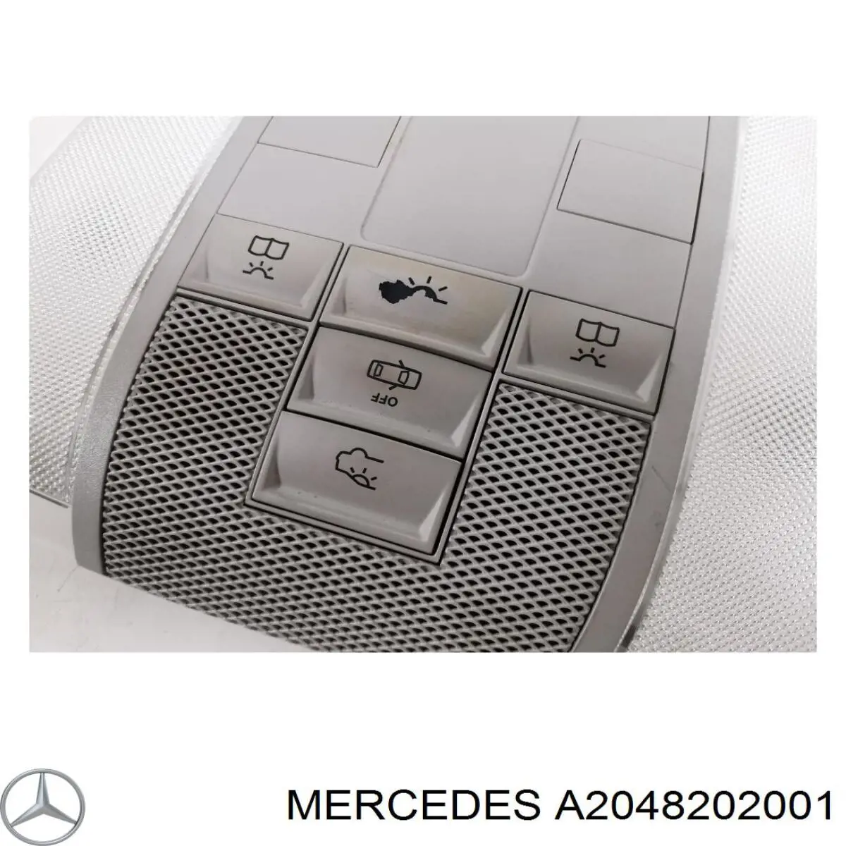 Quebra-luz de iluminação de salão (de cabina) Mercedes A2048202001 preço, a partir de 44,27 USD