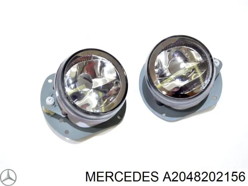 A2048202156 Mercedes Luzes de nevoeiro esquerdas