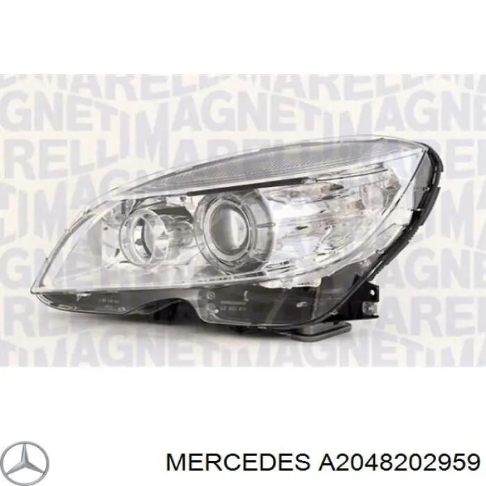 A2048202959 Mercedes Luz esquerda