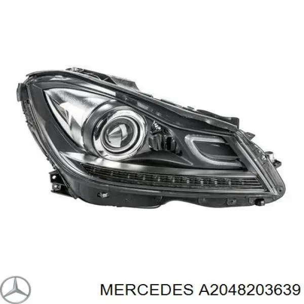 Luz direita Mercedes A2048203639 preço, a partir de 806,61 USD