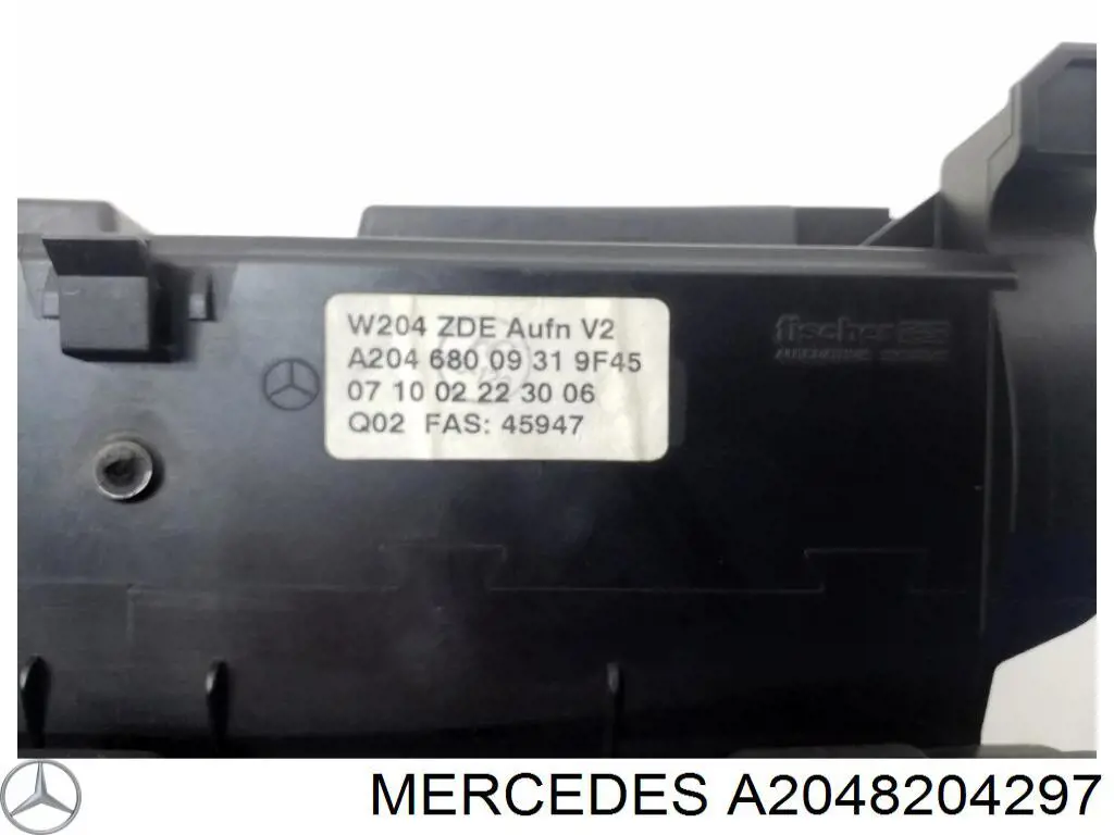 A2048204297 Mercedes Mostrador multifuncional