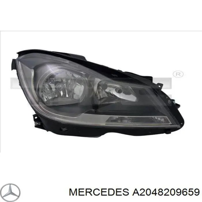 A2048209659 Mercedes Luz direita