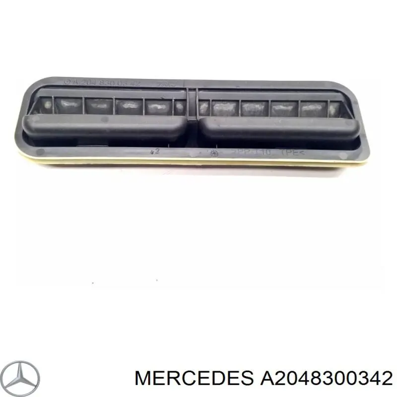 212830024264 Mercedes Grelha traseira esquerda de ventilação de salão