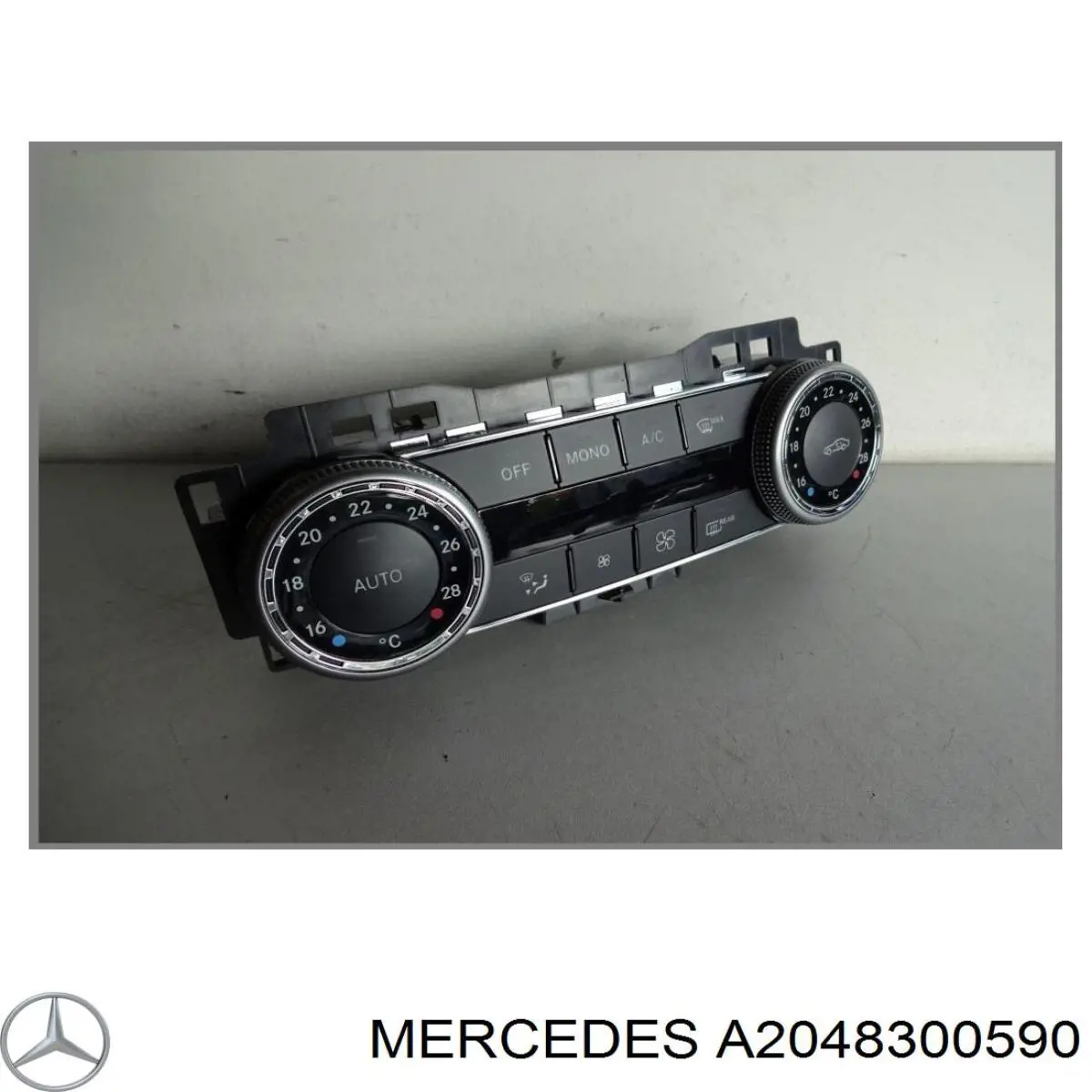 Unidade de controlo dos modos de aquecimento/condicionamento Mercedes 2048309885 preço, a partir de 81,55 USD