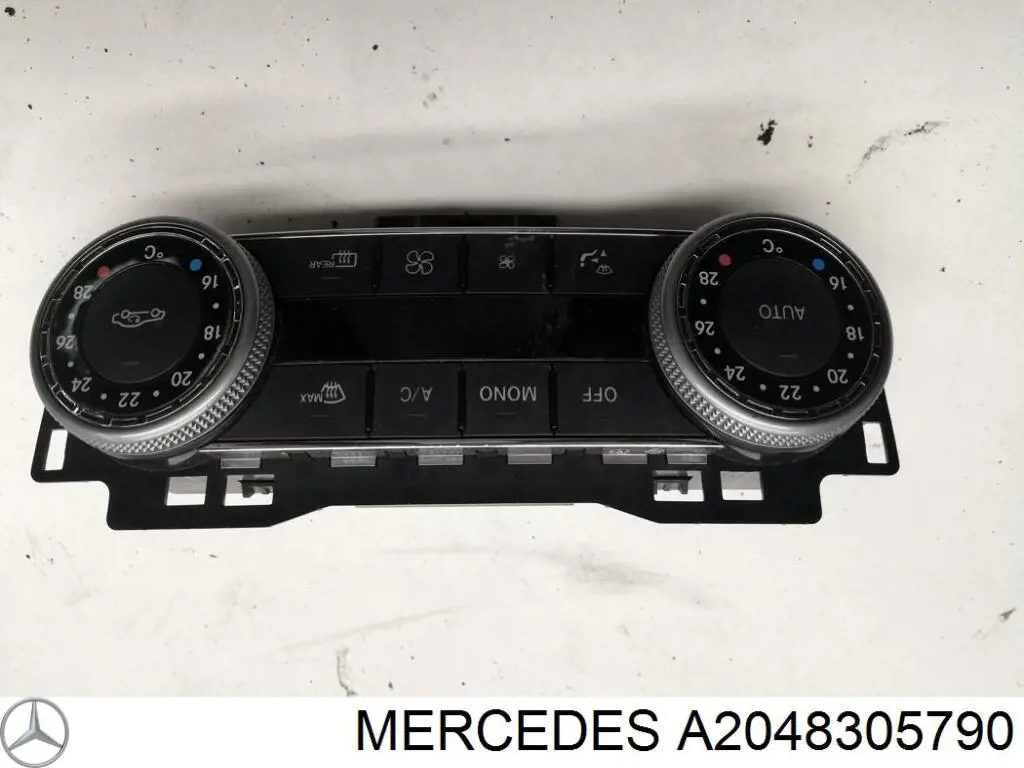 Unidade de controlo dos modos de aquecimento/condicionamento Mercedes 2048305790 preço, a partir de 117,68 USD