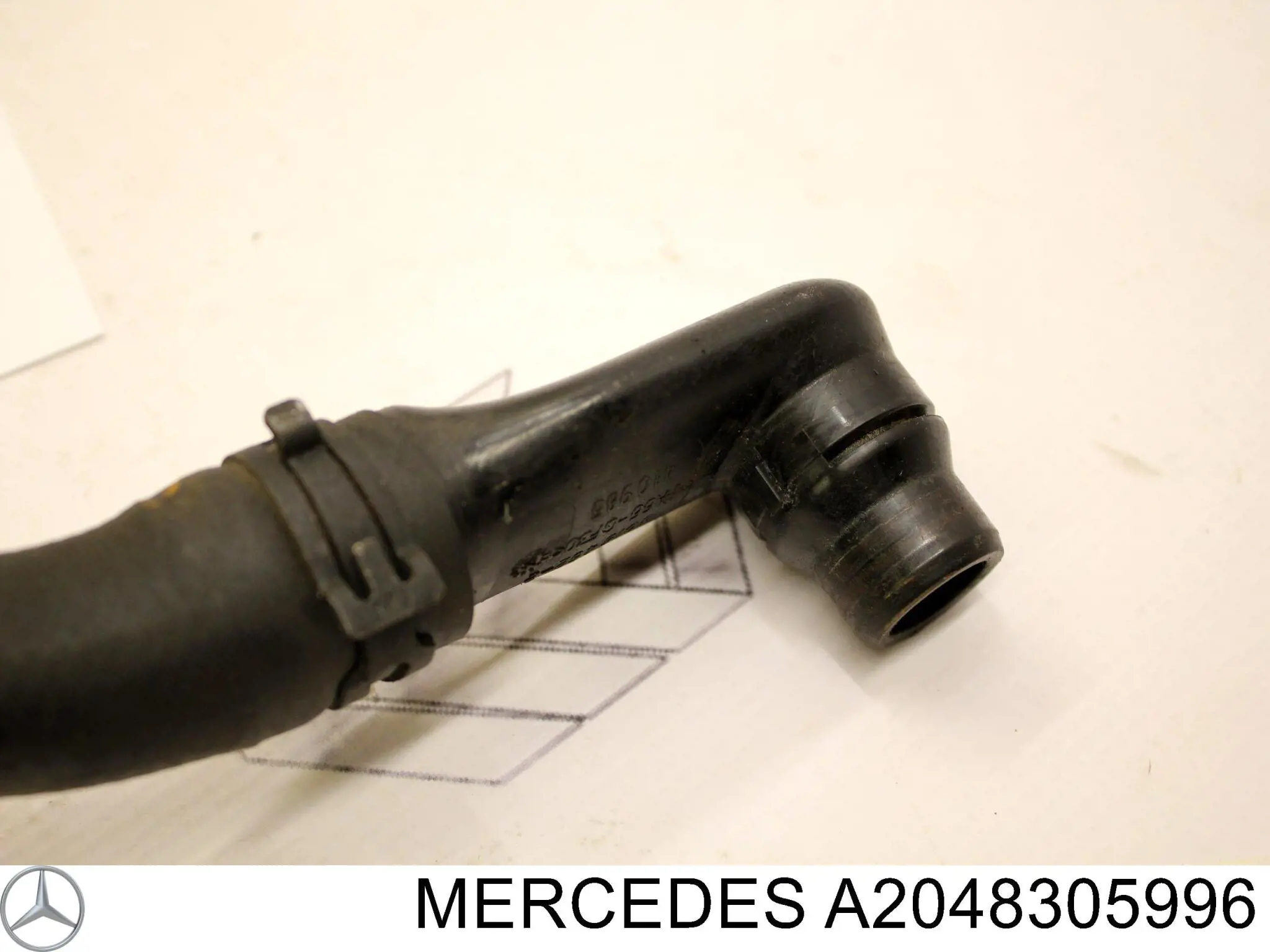 Compre A2048305996 Mercedes Mangueira do radiador de aquecedor (de forno), fornecimento