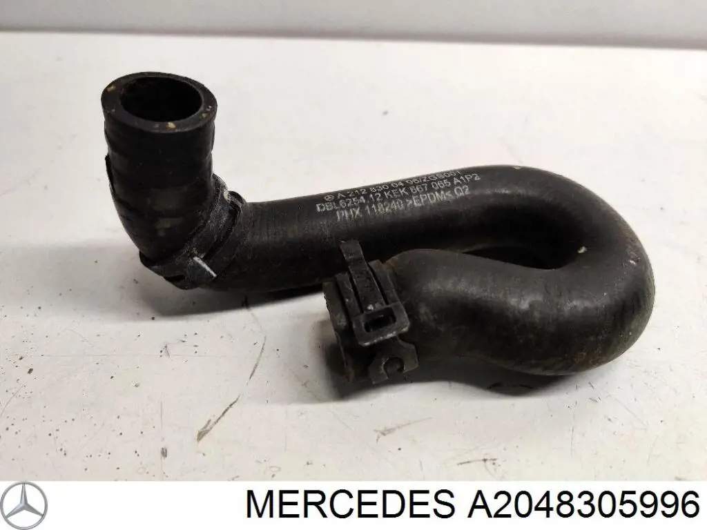 Mangueira do radiador de aquecedor (de forno), fornecimento Mercedes A2048305996 preço, a partir de 62,25 USD