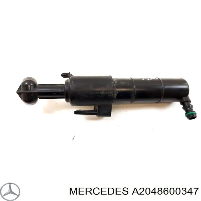 A2048600347 Mercedes Injetor de fluido para lavador da luz dianteira esquerda
