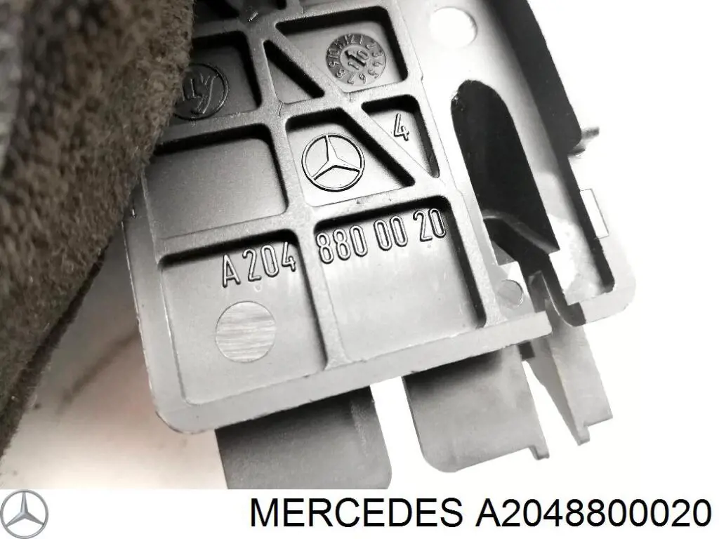A2048800020 Mercedes Puxador de abertura da capota