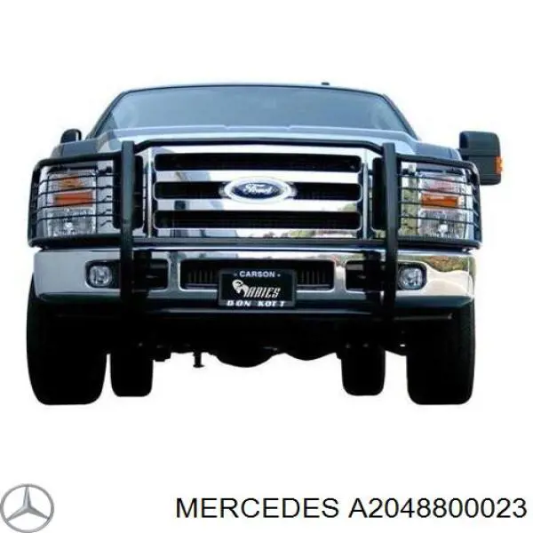Grelha do radiador Mercedes A20488000239744 preço, a partir de 195,87 USD