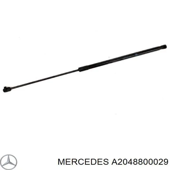 A2048800029 Mercedes Amortecedor da capota