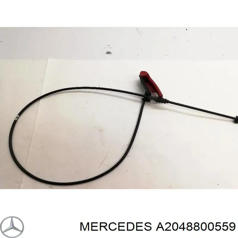 A2048800559 Mercedes Cabo traseiro de abertura da capota
