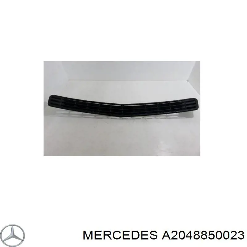 A2048850023 Mercedes Grelha central do pára-choque dianteiro