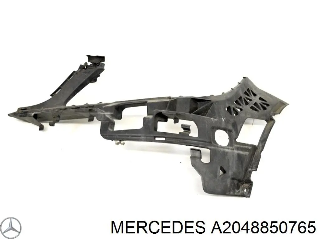 A2048850765 Mercedes Consola do pára-choque dianteiro esquerdo