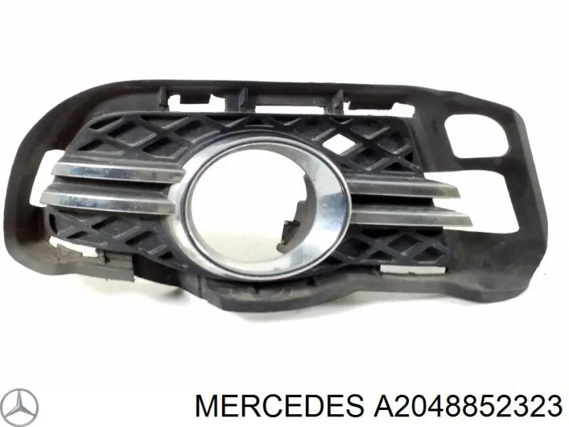 A2048852323 Mercedes Grelha direita do pára-choque dianteiro