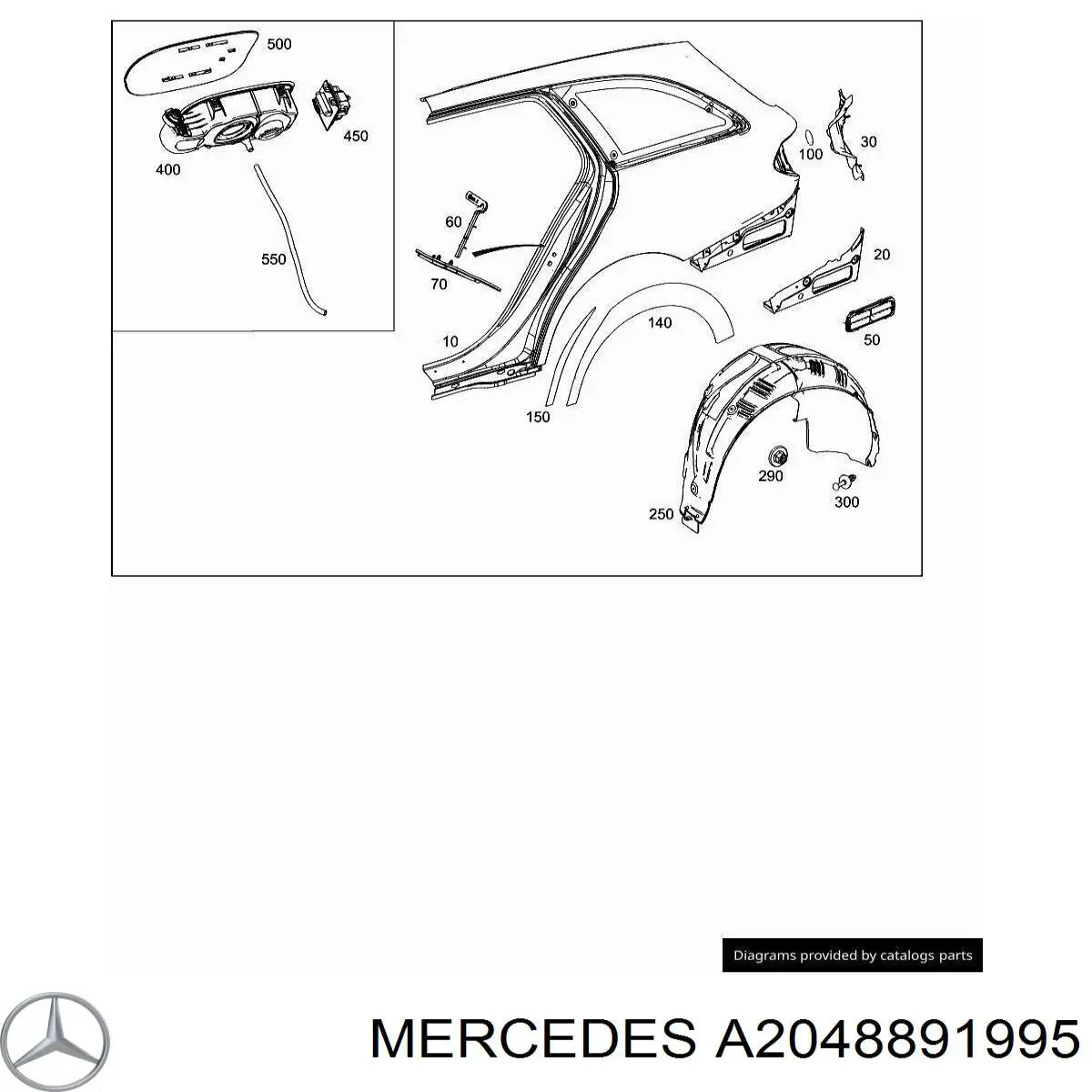  Mercedes A2048891995 preço, a partir de 5,54 USD