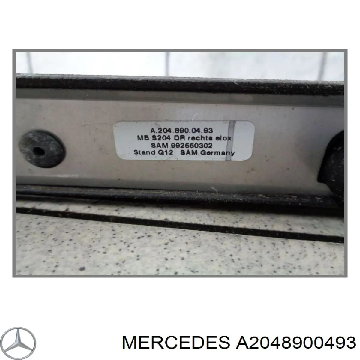 Porta-bagagem do teto direito Mercedes A2048900493 preço, a partir de 58,58 USD