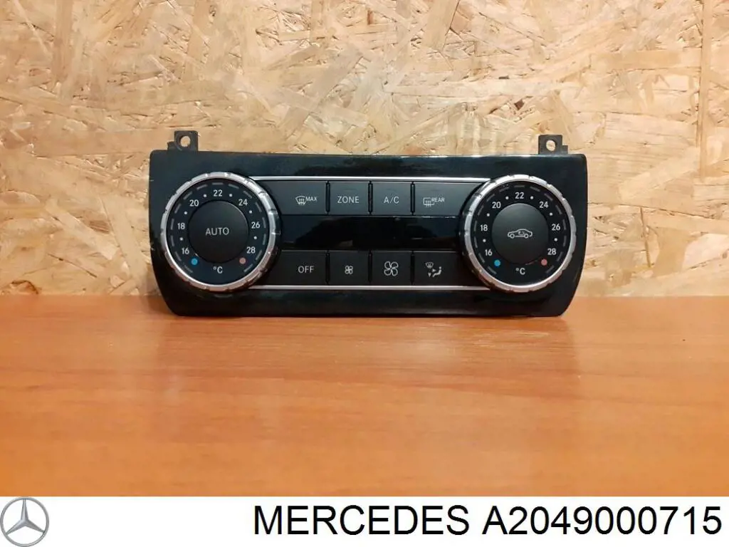 Unidade de controlo dos modos de aquecimento/condicionamento Mercedes 2049005805 preço, a partir de 173,66 USD