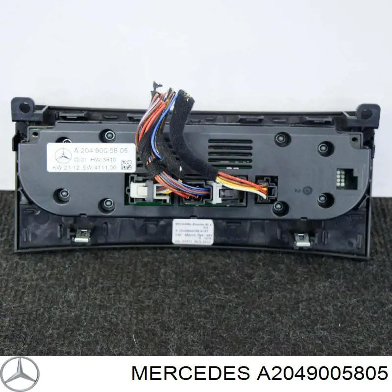 Compre 2049005805 Mercedes Unidade de controlo dos modos de aquecimento/condicionamento