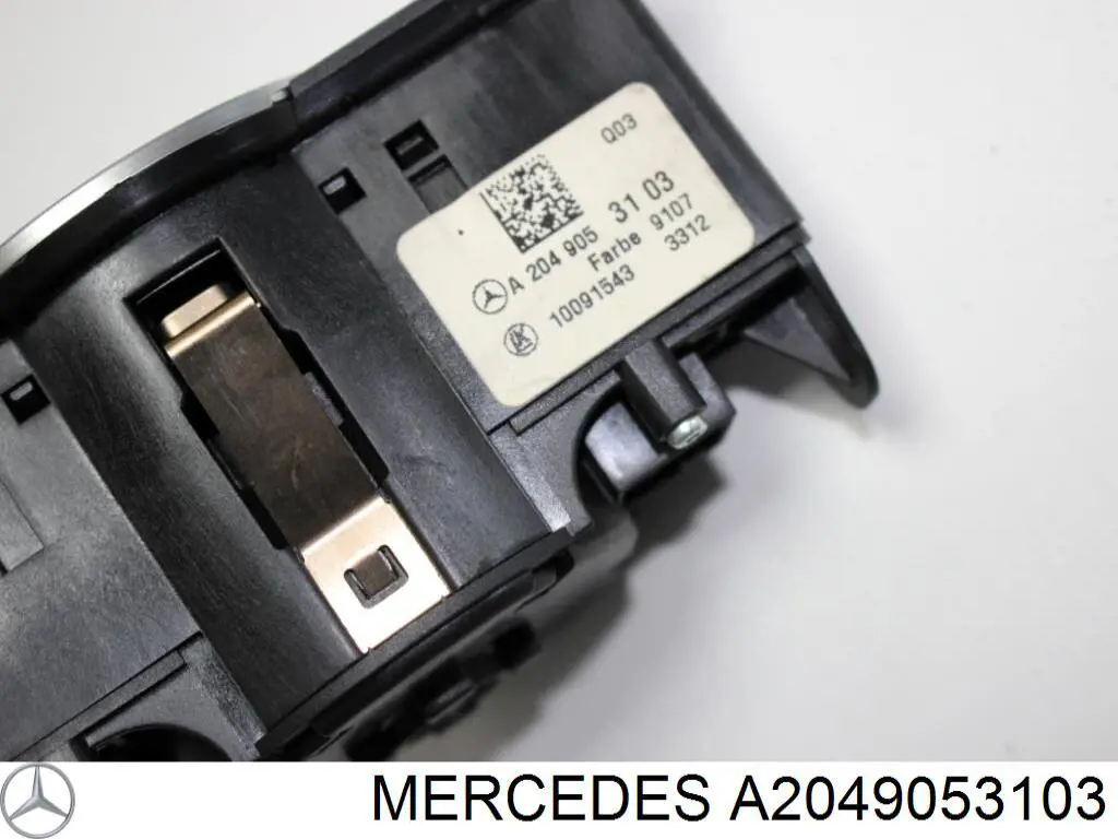 Compre A2049053103 Mercedes Comutador das luzes no "painel de instrumentos"