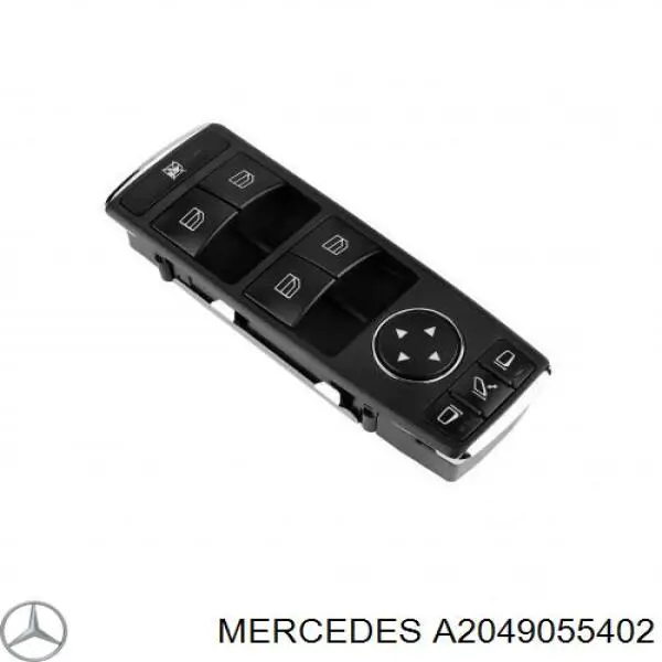 Unidade de botões dianteira esquerda de controlo de elevador de vidro Mercedes A2049055402 preço, a partir de 58,63 USD