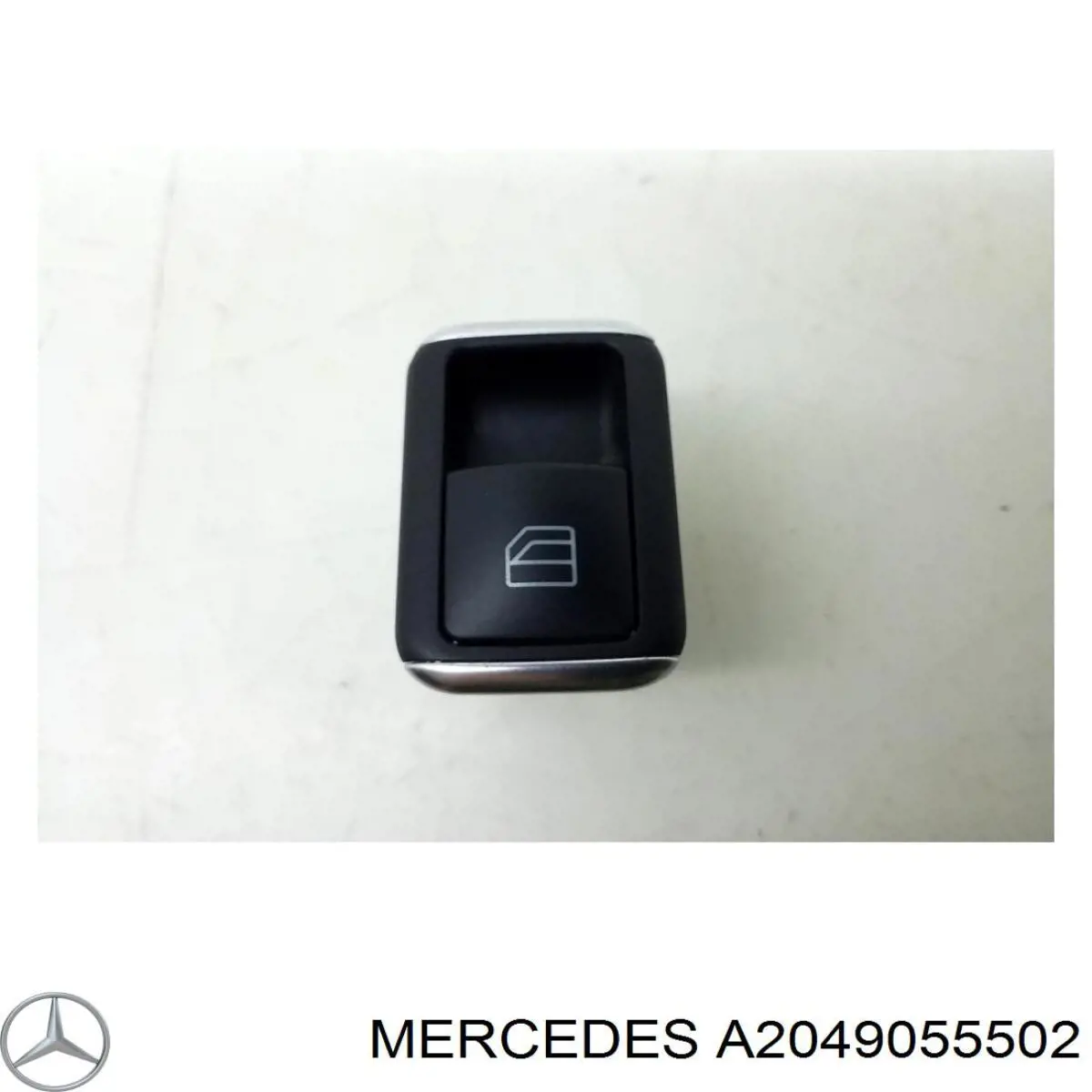 A2049055502 Mercedes Botão dianteiro direito de ativação de motor de acionamento de vidro