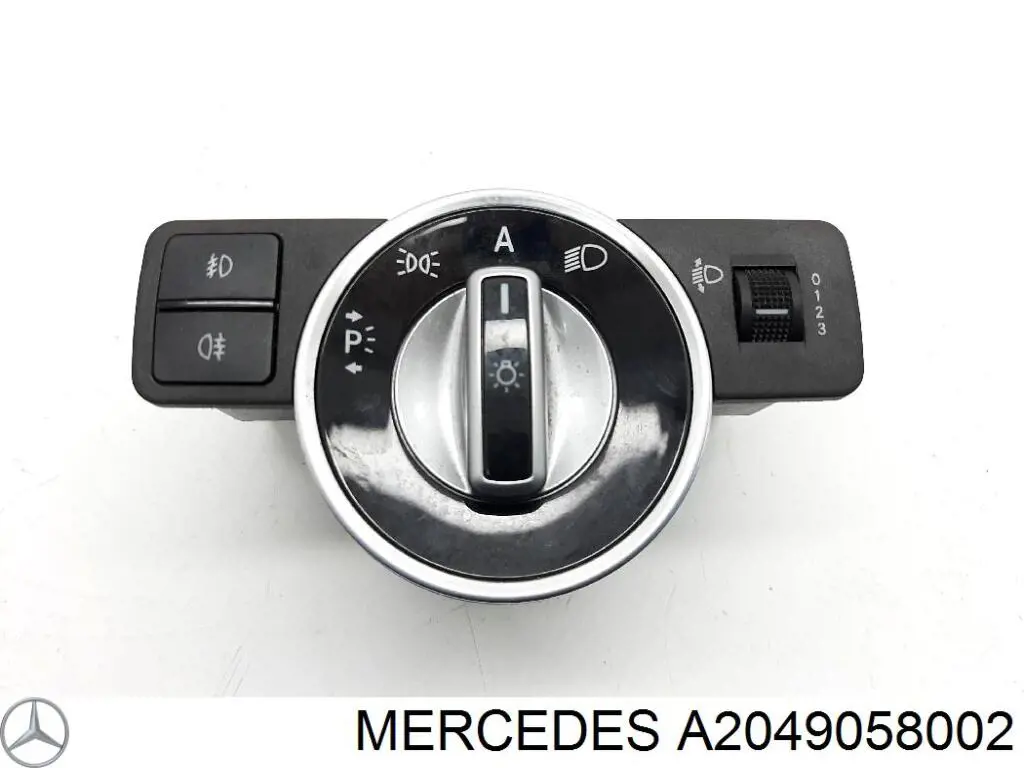 Compre A2049058002 Mercedes Comutador das luzes no "painel de instrumentos"