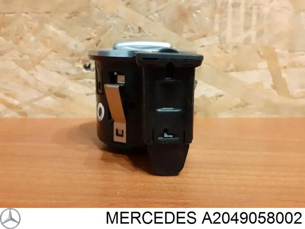 A2049058002 Mercedes Comutador das luzes no "painel de instrumentos"