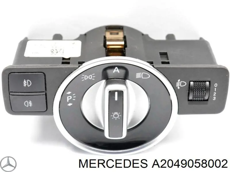 Comutador das luzes no "painel de instrumentos" Mercedes A2049058002 preço, a partir de 71,63 USD