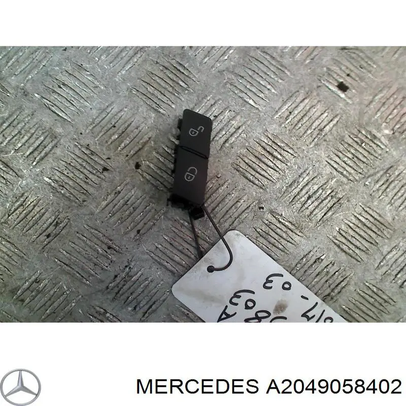 Compre 2049058402 Mercedes Interruptor do fecho central