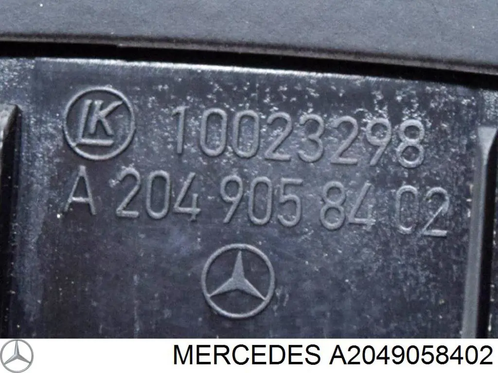 Botão de bloqueio de portas A2049058402 Mercedes
